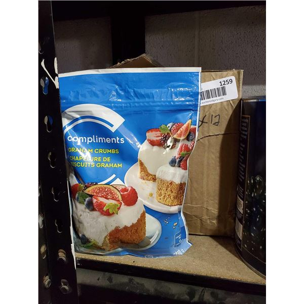 Case of Compliments Graham Crumbs (12 x 400g)