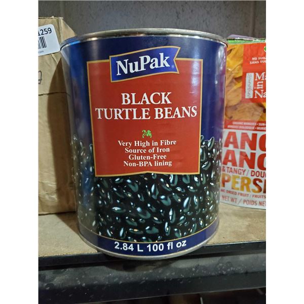 NuPak Black Turtle Beans 2.84L