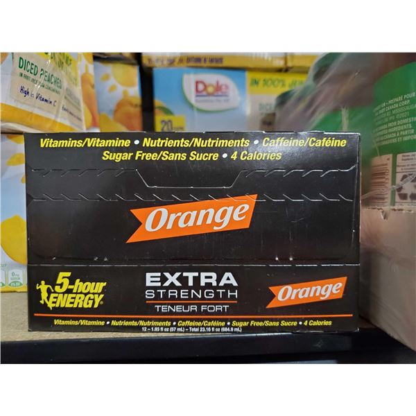 5 Hour Energy-Extra Strength Orange (12 x 57ml)