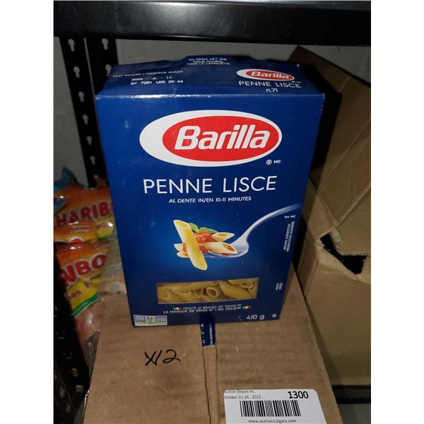 Barilla Pennette Rigate Pasta 12x410g