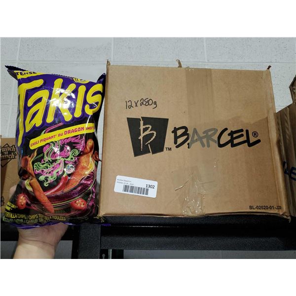 Takis Dragon Sweet Chili Snack Sticks 12x280g