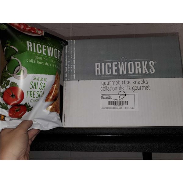 Riceworks Salsa Fresca Rice Chips 12x155g