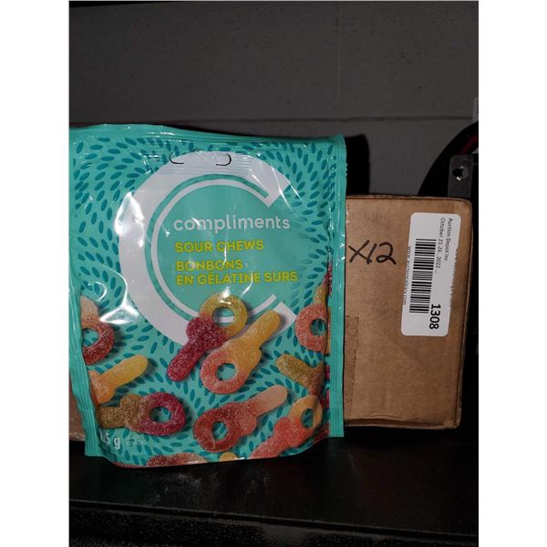 Compiments Sour Chews 12X125g