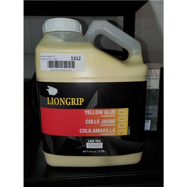 Lionsgrip Yellow Glue 3.78L