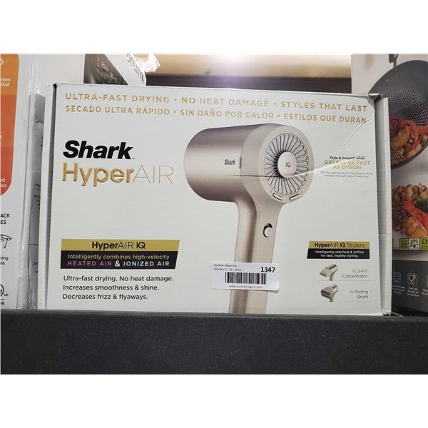 Shark Hyper Air Blow Dryer - OPEN BOX - SOLD AS IS