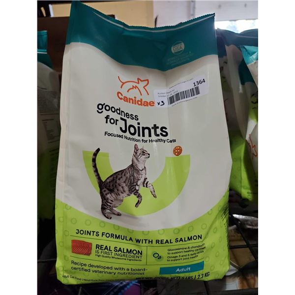 Canidae Goodness for Joints - Real Salmon Cat Food Case lot of 6 x 5lbs