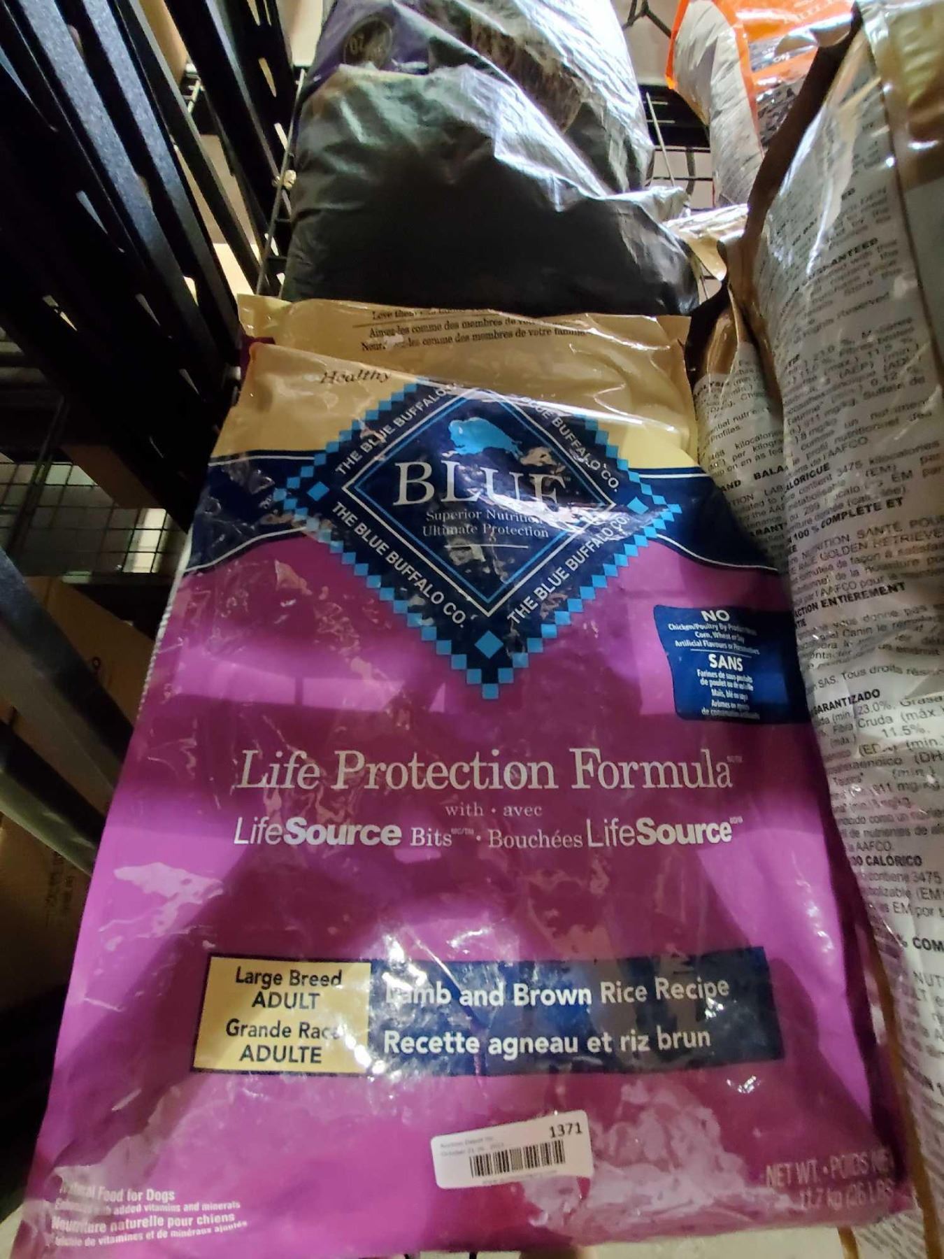 Blue Buffalo Life Protection Formula Lamb Dog Kibble 26 Lbs