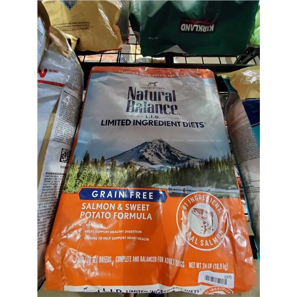 Natural Balance Limited Ingredient Diet Salmon & Sweet Potato Dog Kibble 24 Lbs