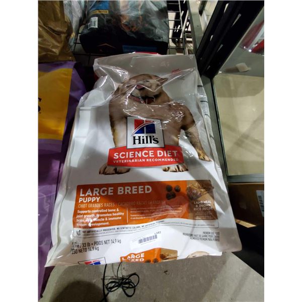 Hills Science Diet Large Breed Puppy 33 Lbs