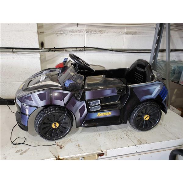 Batman Electric Ride In Car - with Charger - *Tested Works*