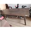 Image 1 : Wooden Desk with Pull Out Keyboard Tray - OUT OF BOX - SOLD AS IS