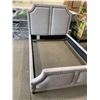 Image 2 : Queen Size Upholstered Bed Frame - OUT OF BOX - SOLD AS IS