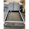 Image 3 : Queen Size Upholstered Bed Frame - OUT OF BOX - SOLD AS IS