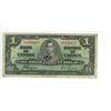 1937 Canada 1 dollar bill