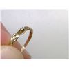 Image 1 : 10kt Gold ring with small jewel/diamond