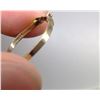 Image 2 : 10kt Gold ring with small jewel/diamond