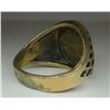 Image 5 : 10kt gold ring with black stone