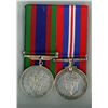 Image 1 : 1939-1945 Medals (Voluntary Service Canada, & Georgivs VI G BR OMN Rex ET Indiae IMP