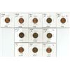 Image 1 : 1953-1956,1958-1962,1962,1964-1965 Sets of United States of America Pennies