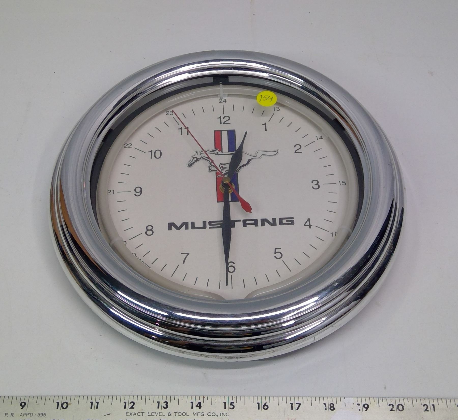 Ford Mustang Clock - Schmalz Auctions