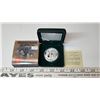 Image 1 : 2002 Queen Elizabeth Golden Jubilee Proof Silver Dollar. Bright White with Ultra Heavy Cameo. Housed