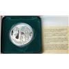 Image 2 : 2002 Queen Elizabeth Golden Jubilee Proof Silver Dollar. Bright White with Ultra Heavy Cameo. Housed