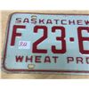 Image 2 : 1958 SK license plate (lot 309-313 have the same numbers on plates)