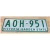 Image 1 : Australian license plate Victoria garden state