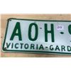 Image 2 : Australian license plate Victoria garden state
