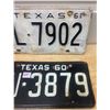 Image 3 : 1960 &1961 Texas license plats