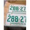 Image 2 : 1968 Pair of SK license plates with original sleeve