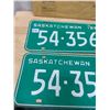 Image 2 : 1969 Pair of SK license plate with original sleeve