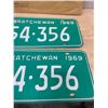 Image 3 : 1969 Pair of SK license plate with original sleeve