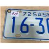 Image 2 : 1972 SK motorbike license plates