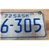Image 3 : 1972 SK motorbike license plates