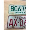 Image 2 : 1974 + 1975 SK motorbike license plates