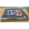 Image 4 : Chrome and plastic Pepsi sign of soda dispenser 10"x12"