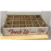 Image 3 : 7 up Wooden Bottle crate-original