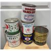 Image 1 : 6 Honey tins assorted