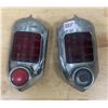 Image 1 : 2 Vintage tail lights stamped R1-51
