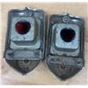Image 4 : 2 Vintage tail lights stamped R1-51