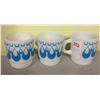 Image 1 : 3 Fire King Mugs
