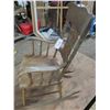 Image 2 : Antique wooden rocking chair (Press back)