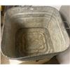 Image 2 : Galvanized Wash tub