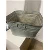 Image 3 : Galvanized Wash tub
