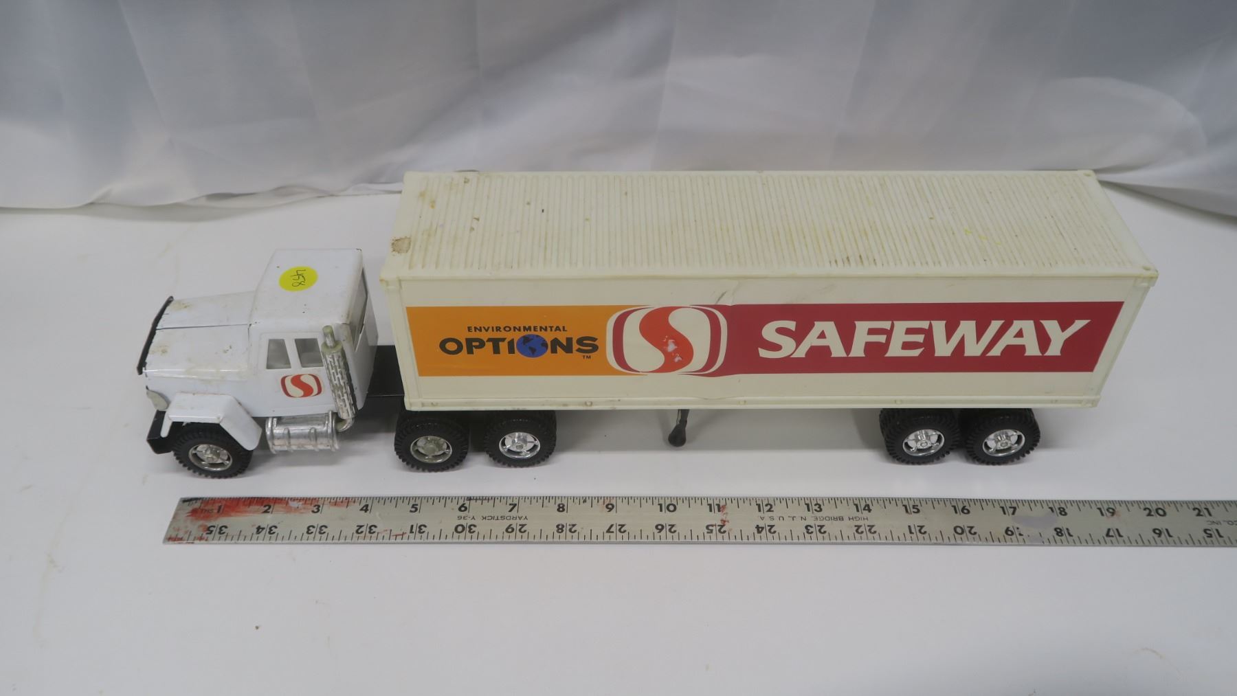 vintage safeway semi & trailer toy - Schmalz Auctions