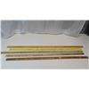 Image 1 : 5 Vintage Meter sticks