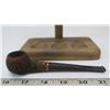 Image 13 : Pipe smokers set, 3 vintage pipes, pipe stand, vintage pipe case.