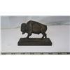 Image 4 : Bronze buffalo statue " fire insureance Co." 1902 - 1927
