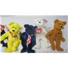 Image 3 : Beanie Babies Bears Lot of 8